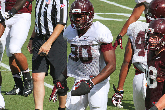 2015.08.22. VT Football Scrimmage.