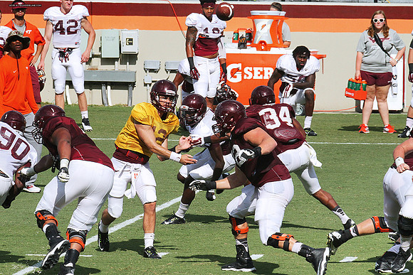 2015.08.22. VT Football Scrimmage.
