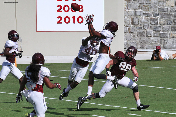 2015.08.22. VT Football Scrimmage.