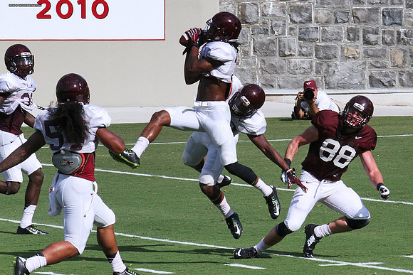 2015.08.22. VT Football Scrimmage.