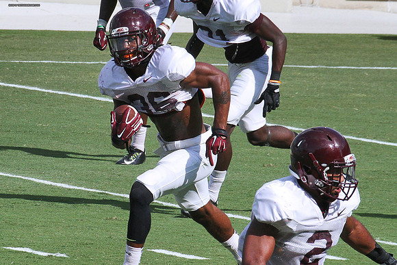 2015.08.22. VT Football Scrimmage.