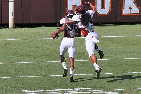 2015.08.22. VT Football Scrimmage.