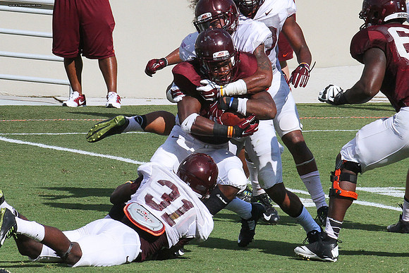 2015.08.22. VT Football Scrimmage.