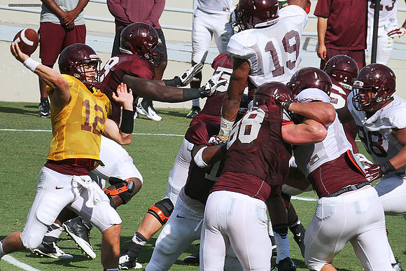 2015.08.22. VT Football Scrimmage.