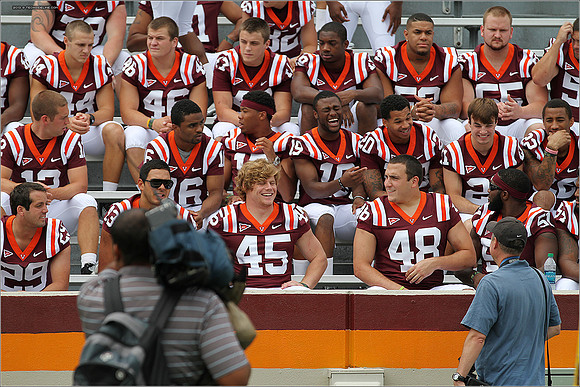 2012.08.11. Virginia Tech Football. Media Day.