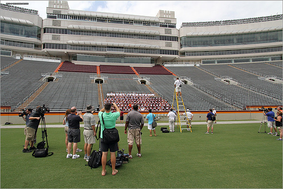 2012.08.11. Virginia Tech Football. Media Day.