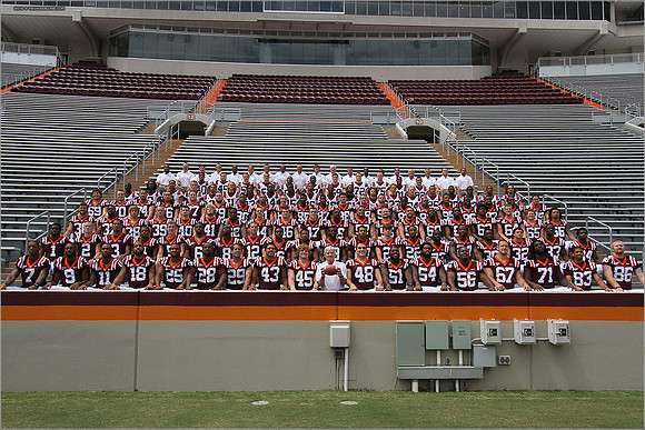2012.08.11. Virginia Tech Football. Media Day.