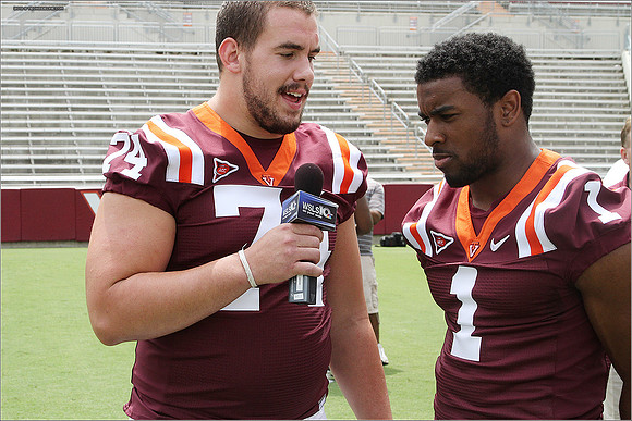 2012.08.11. Virginia Tech Football. Media Day.
