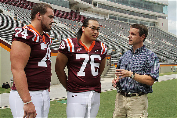 2012.08.11. Virginia Tech Football. Media Day.