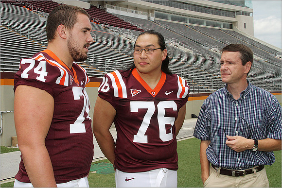 2012.08.11. Virginia Tech Football. Media Day.