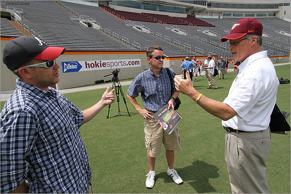 2012.08.11. Virginia Tech Football. Media Day.