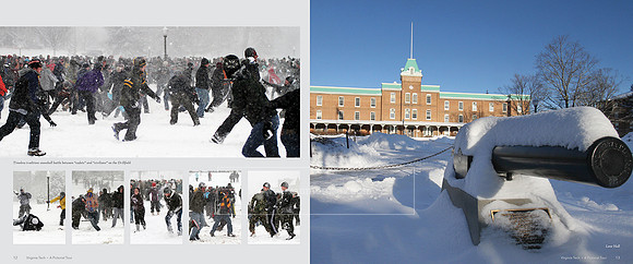 Virginia Tech: A Pictorial Tour - Winter.