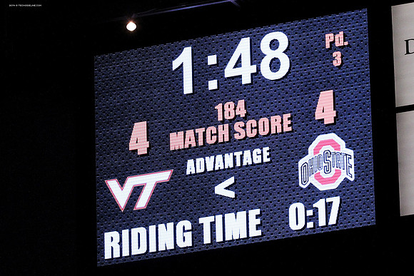 2014.11.23. Wrestling. OSU at VT