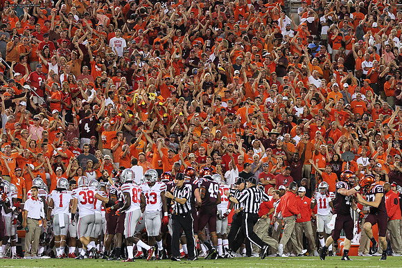 2015.09.07. OSU at VT.