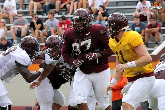 2016.08.23. VT Football Practice.