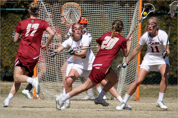LAXW. Boston College at Virginia Tech.