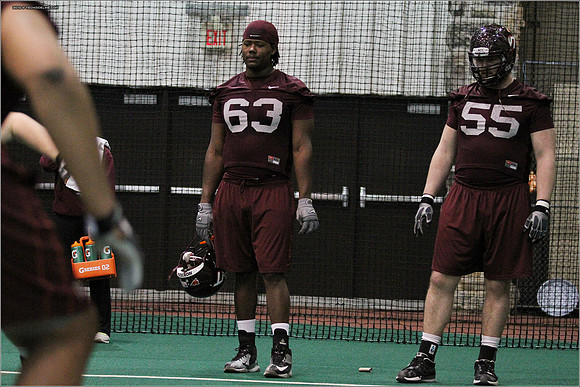 FB. 2013 Spring Practice.