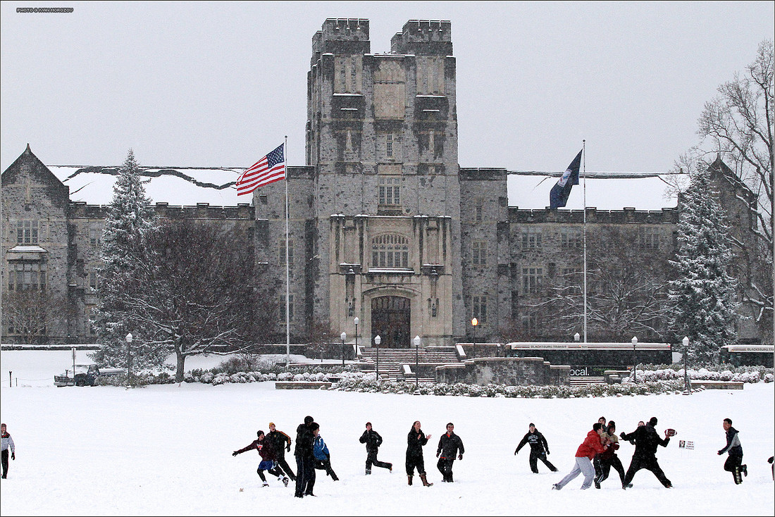 April Snowstorm | Virginia Tech | Blacksburg, VA