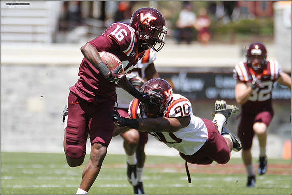 2014.04.26. VT Football Spring Game.