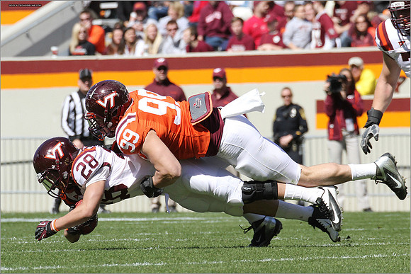 2013 Spring Game at Virginia Tech.