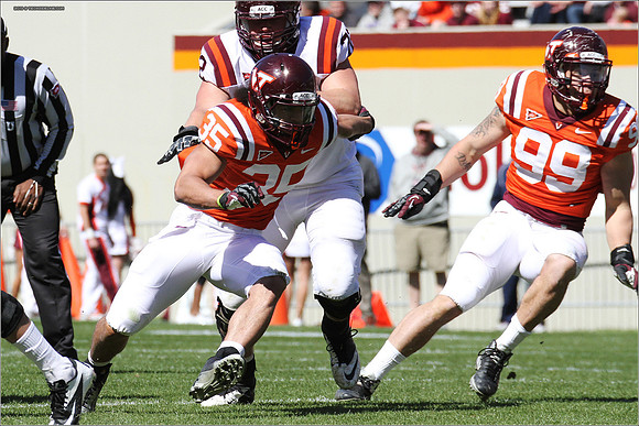 2013 Spring Game at Virginia Tech.