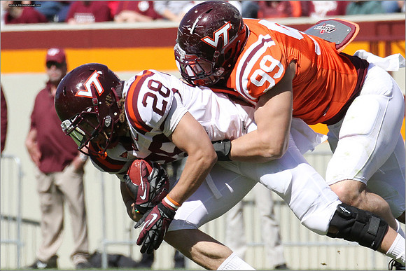 2013 Spring Game at Virginia Tech.