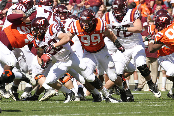 2013 Spring Game at Virginia Tech.