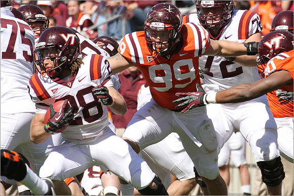 2013 Spring Game at Virginia Tech.