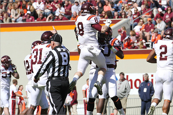 2013 Spring Game at Virginia Tech.