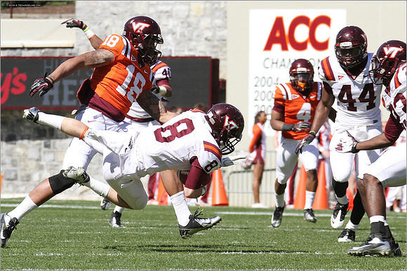 2013 Spring Game at Virginia Tech.