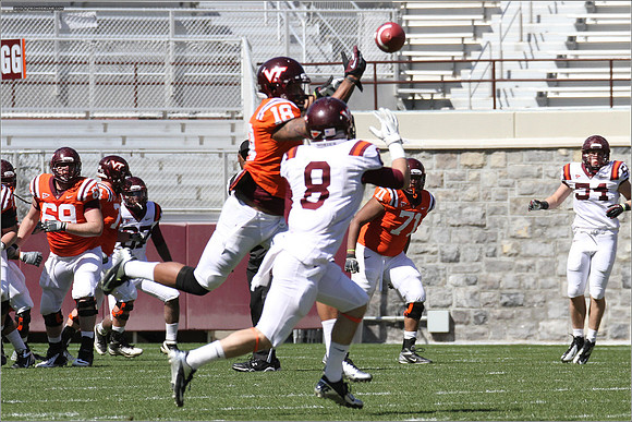2013 Spring Game at Virginia Tech.