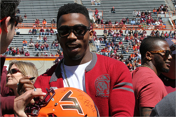 2013 Spring Game at Virginia Tech.