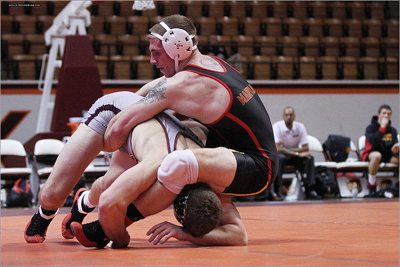 2014.01.19. Wrestling. Maryland at VT