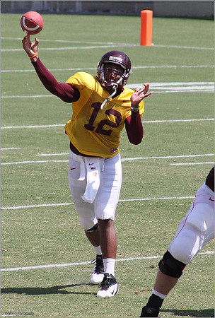 2011.08.20. Virginia Tech Football. Scrimmage.
