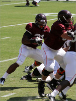 2011.08.20. Virginia Tech Football. Scrimmage.