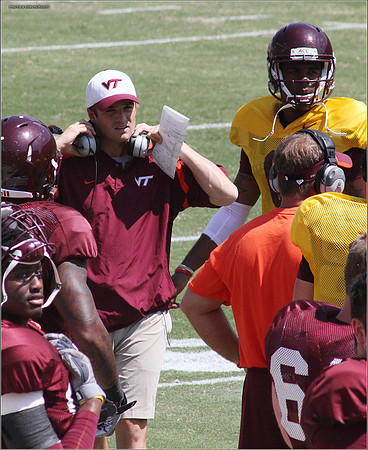 2011.08.20. Virginia Tech Football. Scrimmage.