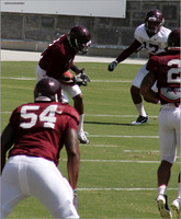 2011.08.20. Virginia Tech Football. Scrimmage.