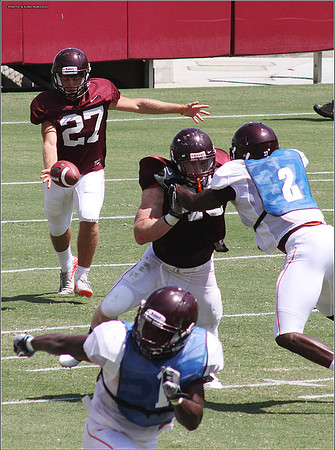 2011.08.20. Virginia Tech Football. Scrimmage.
