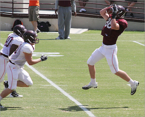 2011.08.20. Virginia Tech Football. Scrimmage.