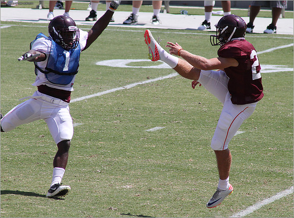 2011.08.20. Virginia Tech Football. Scrimmage.