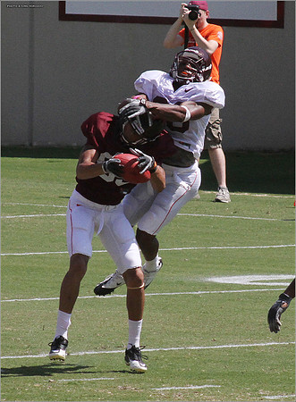 2011.08.20. Virginia Tech Football. Scrimmage.