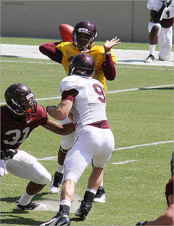 2011.08.20. Virginia Tech Football. Scrimmage.