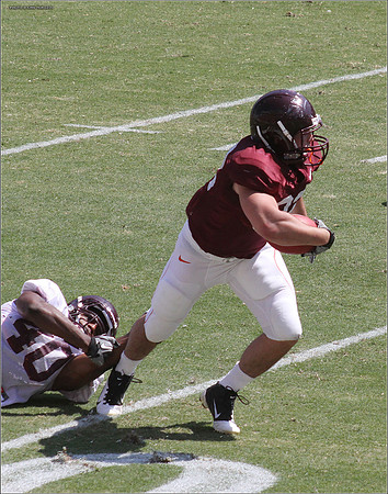 2011.08.20. Virginia Tech Football. Scrimmage.