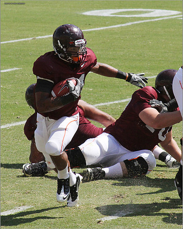 2011.08.20. Virginia Tech Football. Scrimmage.