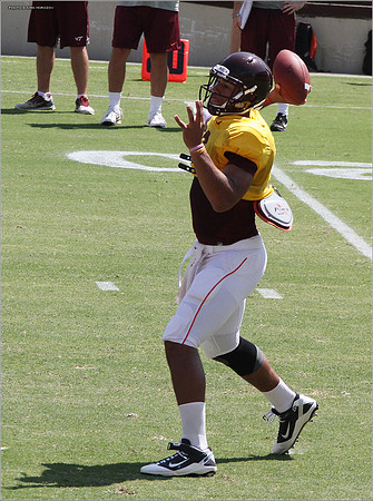 2011.08.20. Virginia Tech Football. Scrimmage.