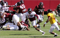 2011.08.20. Virginia Tech Football. Scrimmage.