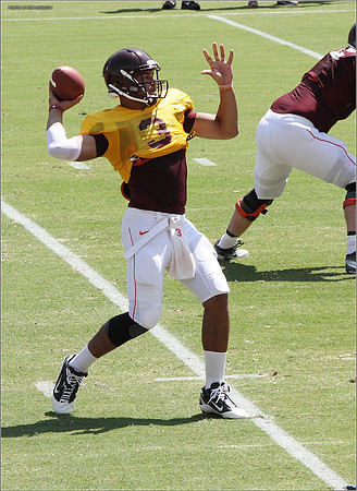 2011.08.20. Virginia Tech Football. Scrimmage.