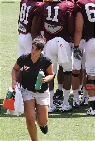 2011.08.20. Virginia Tech Football. Scrimmage.