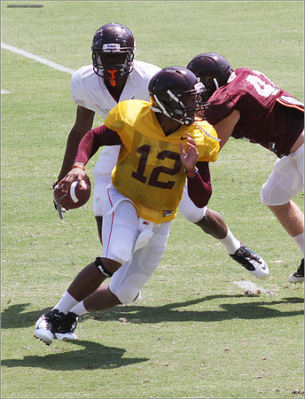 2011.08.20. Virginia Tech Football. Scrimmage.