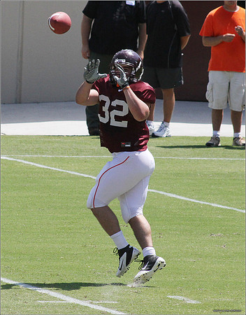 2011.08.20. Virginia Tech Football. Scrimmage.
